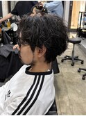 大人波巻きツイスパ/MEN'S HAIR