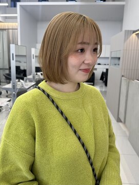 ザザ ZA/ZA 茗荷谷 レイヤーボブ/ハイトーン/髪質改善