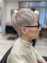 リエゾン ホワイト系白髪ぼかしカラー