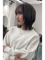 サロウィン 那覇店(SALOWIN)&nbsp;デザインカット×ハイライトカラー