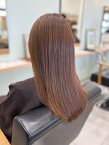 アース 若葉台店(EARTH)&nbsp;ダメージ毛でも自然なツヤへ。髪質改善縮毛矯正で美髪ストレート