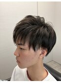 立体感のあるメンズショート