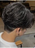 刈り上げニュアンスパーマ