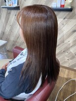 ルネッサンスヘアー ラファエロ(RAFFAELLO) オレンジベージュ 艶々グレーカラー定期メンテナンス