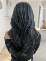 リアン 本厚木(LIAN)&nbsp;透明感寒色カラー　ブリーチダブルカラーコリアンブラック