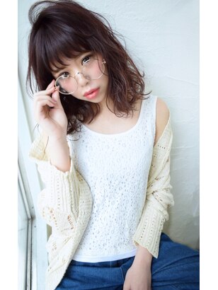 二次元　眼鏡　美少女 