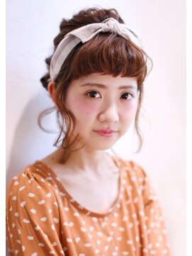 テューア ヘア ガーデン(tua hair garden) ゆる可愛いカジュアルターバンアレンジ♪