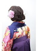 卒業式ヘアセット袴着付《capu/町田》