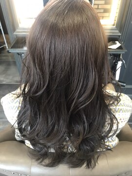 トリエラ(TRIELA) ワイルドウェーブシフォンシルバー