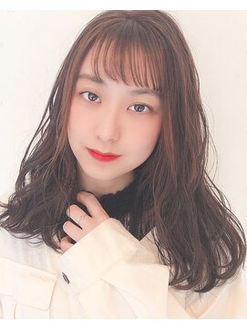 ザブックハンドサロン(The book hand salon) ブラウン×ロング