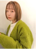 【坂井勇輝】馴染むボブ