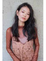 アグランテトラ 野田阪神店(a Gland tetra)&nbsp;無造作ウェーブ☆20代30代ハイレイヤー大人可愛いゆるふわロング