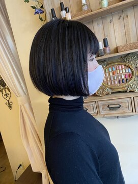 フェイバー 赤坂店(FAVOR) 癖毛、多毛、硬毛でも収まる柔らかいBOB☆