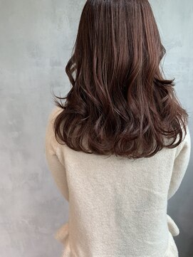 キチ(kichi.) [kichi.] カシスベージュ×セミロング