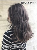 20代30代♪大人可愛い無造作カール×バレイヤージュカラー