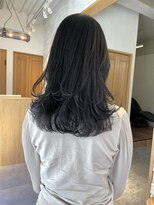 ニア 清澄白河(nir) 〈清澄白河 半個室〉レイヤーミディ/地毛風ブルーブラック