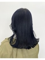 ゲーム 原宿店(GAME)&nbsp;ブルーブラック/ダブルカラー/ケアブリーチ/髪質改善/原宿