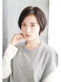【Loamio】大人のモダンブラウンショート【30代/40代/50代】