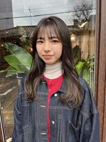 コレット ヘアー 大通(Colette hair)&nbsp;透明感グレージュ .*。～front～