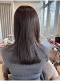 ブリーチなしで作る☆透明感グレージュ
