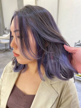 アナ ラーナ(Anna Lanna) ハイライトバレイヤージュパープル【奥村北斗】