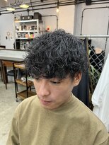 カノア(kanah)&nbsp;波巻きパーマ波巻きスパイラルパーマメンズカットパーマ