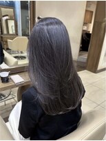 ザック ヴィ(ZACC  vie)&nbsp;レイヤーカット/セミロング/艶カラー/学割U24