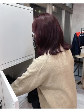 ミニム ヘアー(minim hair) 【minim×miku】pink red