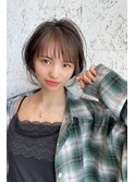 愛されボブショートヘア