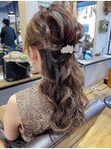 ヘアセット/ヘアアレンジ/ヘアメイク/ハーフアップ/大宮/大宮駅