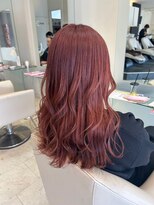 カイム ヘアー(Keim hair)&nbsp;チェリーピンク/カシスピンク/ピンクブラウン/ウェーブロング