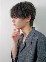 ロンドアンメゾン 原宿(Lond un Maison.)&nbsp;men'sダウンパーマ髪質改善ブリーチなしブルーブラック/原宿