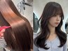 【SNSで話題☆】髪質改善ケラチントリートメント+韓国カット+艶カラー
