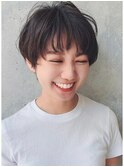 ◆似合わせカット/ワイドバングマッシュ【美髪にイメチェン】