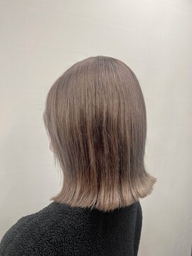 メゾンセブンルックス 宇都宮簗瀬店(Maison 7LOOKS) 外ハネボブ＋ミルクティーベージュ！《手塚》