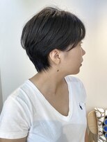 モリオ フロム ロンドン 成増店 【morio成増/一戸】大人かわいい黒髪くびれショート