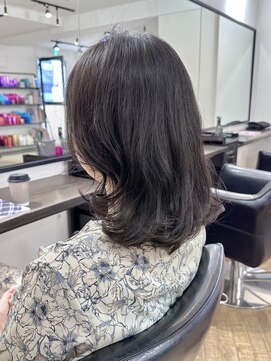 ファイブシーン アオヤマ(5SCENE AOYAMA) 韓国ヘアくびれヘアヨシンモリ顔周りレイヤー20代30代40代