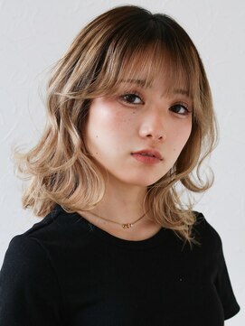 ニューヨークニューヨーク 桂店(NYNY) ハイトーン/レイヤー/ゆるふわボブ