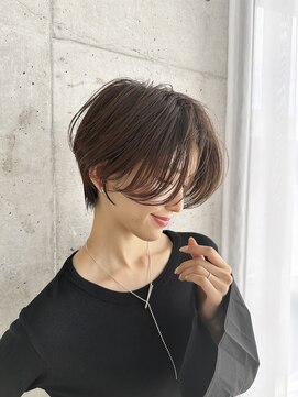 トッカ ヘアアンドトリートメント 難波店 小顔似合わせカット愛されクールショート20代/30代40代50代/難波