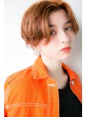 毛流れセンターパート　ジェンダーレス