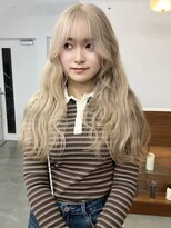 リヴ ウメダ(LIV umeda)&nbsp;ホワイトベージュ/ブリーチ/ダブルカラー【梅田】