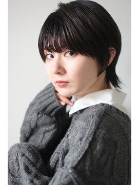 ラナホンジン(Lana HONJIN) 韓国風/透明感カラー/オリーブベージュ/前髪/小顔カット