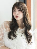 アミー 駒澤(Ammy komazawa)&nbsp;ロング/ロングレイヤー/水光肌カラー/艶カラー/シースルーバング