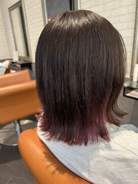 ルノン シェリー(LUNON cheliy) インナーカラー×ピンク/インナーカラー/ダブルカラー