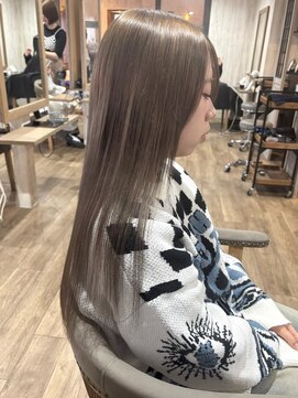 ヘブンリー(heavenly) ミルクティーグレージュ/ミルクティーベージュ/ハイブリーチ