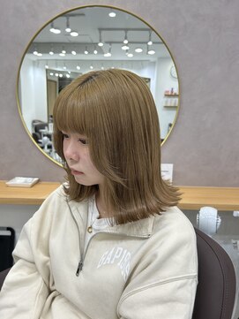 アイズ 横浜(IS) 【JUNKI指名】ミルクティーベージュ/ボブ/横浜