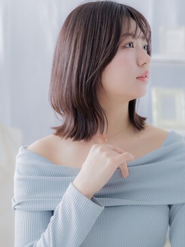 モッズヘア 越谷(mod's hair) レイヤーカットくびれミディアムこなれヘアc7越谷20代30代40代