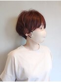 30代40代50代おすすめ　クセを活かしたマッシュショート