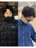 （松本指名）メンズカット＋パーマ　￥12650→￥10120