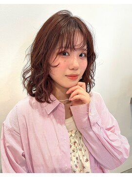 プリームヘアーホワイト(Pleame hair WHITE) ミディアムパーマ